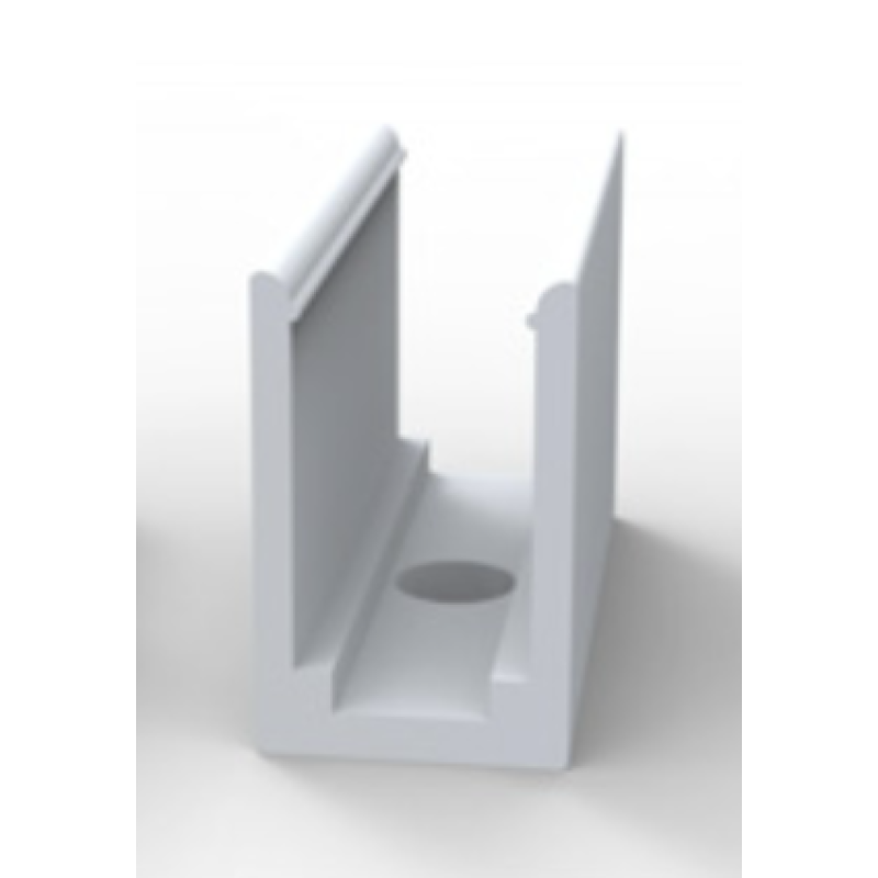 6*12mm NEONA Silikona Profila Stiprinājuma Skava 